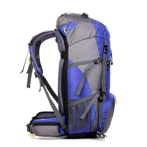 Planet Gates Travel Hiking Backpack 50L, Sports Bag For Women Men, Outdoor Camping Climbing Bag, Mountaineering Rucksack