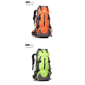 Planet Gates Travel Hiking Backpack 50L, Sports Bag For Women Men, Outdoor Camping Climbing Bag, Mountaineering Rucksack