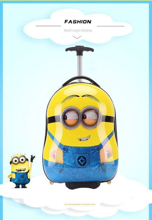 Planet Gates Travel Luggage Child Rolling School Bag Cartoon Students Trolley Case Children Boarding Box Gift