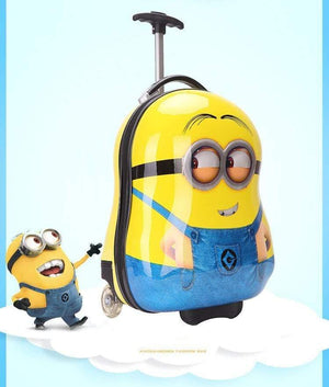 Planet Gates Travel Luggage Child Rolling School Bag Cartoon Students Trolley Case Children Boarding Box Gift
