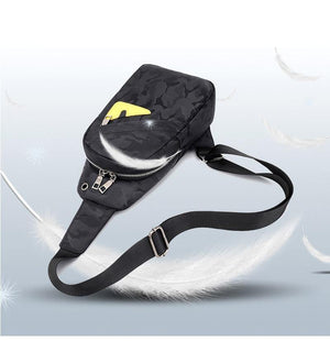 Planet Gates Travel Male Chest Bag Men's Messenger Bag Multi-function Waterproof Shoulder Bags