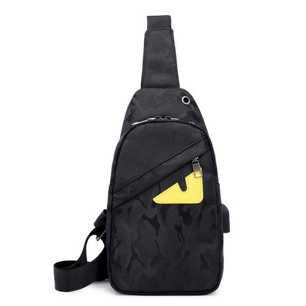 Planet Gates Travel Male Chest Bag Men's Messenger Bag Multi-function Waterproof Shoulder Bags