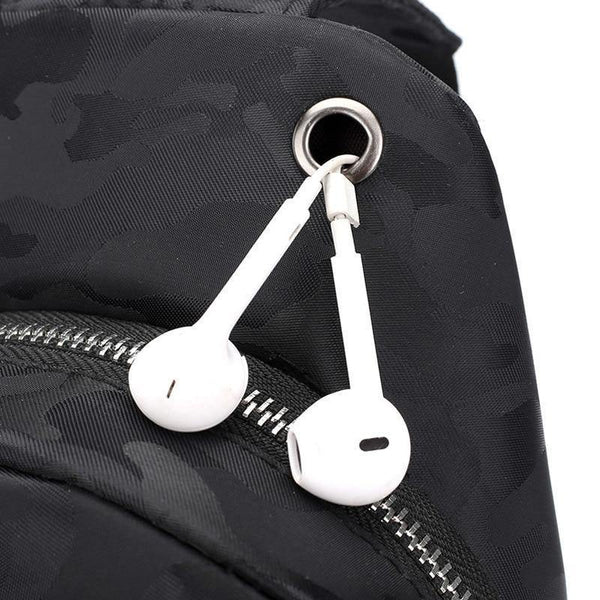 Planet Gates Travel Male Chest Bag Men's Messenger Bag Multi-function Waterproof Shoulder Bags