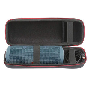 Planet Gates Travel Portable Protective Carrying Case Hard Shell Storage Bag Pouch Cover with Carabiner for JBL Flip 5 Flip5 Speaker