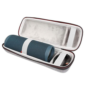 Planet Gates Travel Portable Protective Carrying Case Hard Shell Storage Bag Pouch Cover with Carabiner for JBL Flip 5 Flip5 Speaker