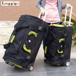 Planet Gates Travel Suitcase ,Rolling Luggage Oxford cloth bag,Women Trolley Case , Men 27"30" inch box