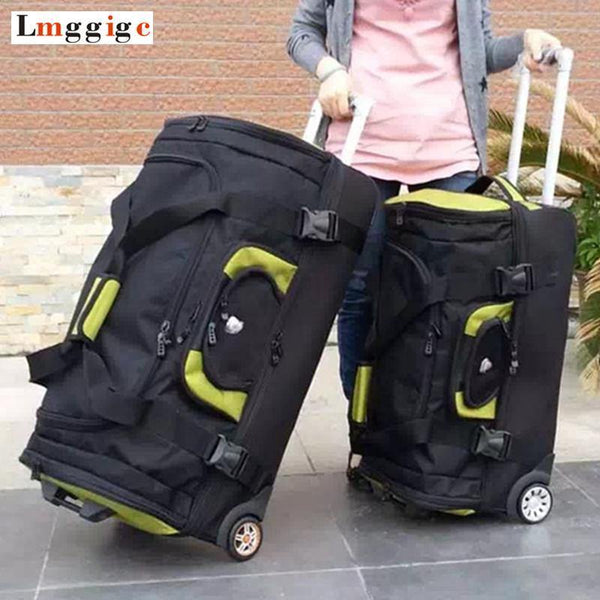Planet Gates Travel Suitcase ,Rolling Luggage Oxford cloth bag,Women Trolley Case , Men 27"30" inch box