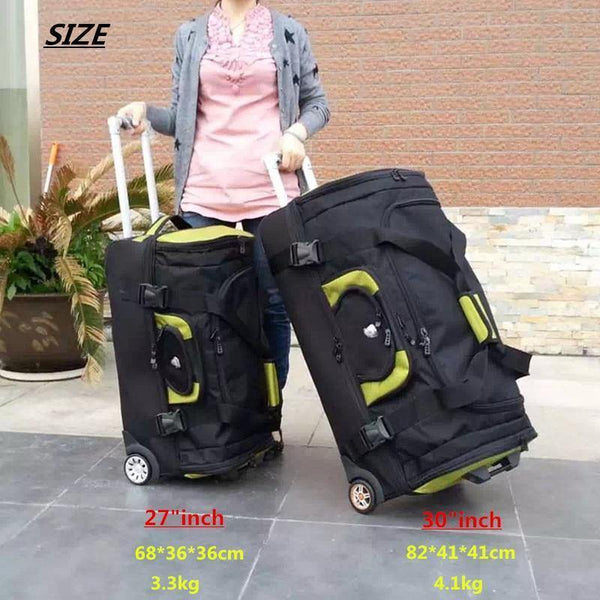 Planet Gates Travel Suitcase ,Rolling Luggage Oxford cloth bag,Women Trolley Case , Men 27"30" inch box