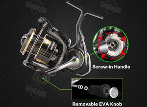 Planet Gates TREANT III Series 5.0:1 5.8:1 Fishing Reel 1000-6000 MAX Drag 28lb Spinning Reel for Fishing Dual Bearing System