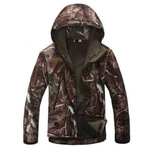 Planet Gates Tree camouflage / XS Army Camouflage Coat Military Jacket Waterproof Windbreaker Raincoat Hunt Clothes Army  Men Outerwear Jackets And Coats