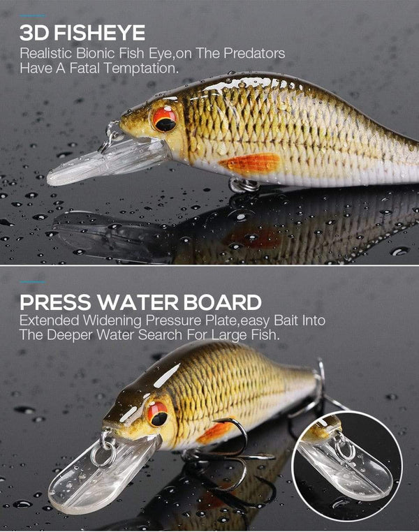 Planet Gates TREHOOK 4g/11g/22g Black Minnow Wobblers Pike Fishing Lure Artificial Bait Hard Swimbait Mini Crankbaits Fishing Tackle Lures