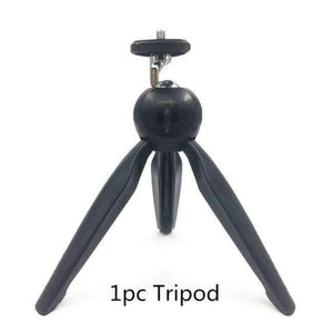 Planet Gates Tripod only Tripod with Holder Mount / Selfie Portable Camera Tabletop Travel Tripod for iPhone 7 Plus Sony Samsung Mobile Phone