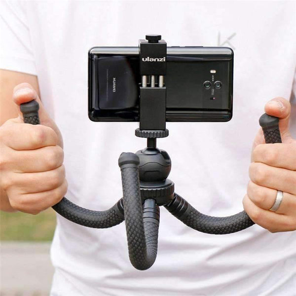Planet Gates Tripod with Clip Flexible Desktop Tripod Octopus Style Selfie Stick Stand Holder for Gopro Camera / SLR / DV iphone Samsung phone