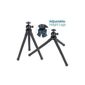 Planet Gates Tripod with Clip Flexible Desktop Tripod Octopus Style Selfie Stick Stand Holder for Gopro Camera / SLR / DV iphone Samsung phone