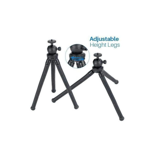 Planet Gates Tripod with Clip Flexible Desktop Tripod Octopus Style Selfie Stick Stand Holder for Gopro Camera / SLR / DV iphone Samsung phone