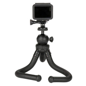 Planet Gates Tripod with Clip Flexible Desktop Tripod Octopus Style Selfie Stick Stand Holder for Gopro Camera / SLR / DV iphone Samsung phone