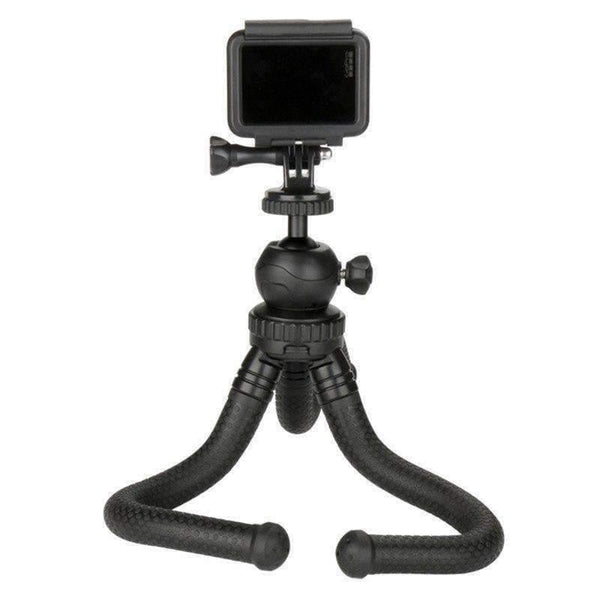 Planet Gates Tripod with Clip Flexible Desktop Tripod Octopus Style Selfie Stick Stand Holder for Gopro Camera / SLR / DV iphone Samsung phone