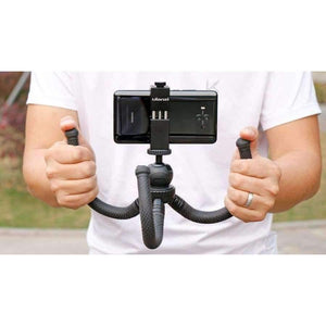 Planet Gates Tripod with Clip Flexible Desktop Tripod Octopus Style Selfie Stick Stand Holder for Gopro Camera / SLR / DV iphone Samsung phone