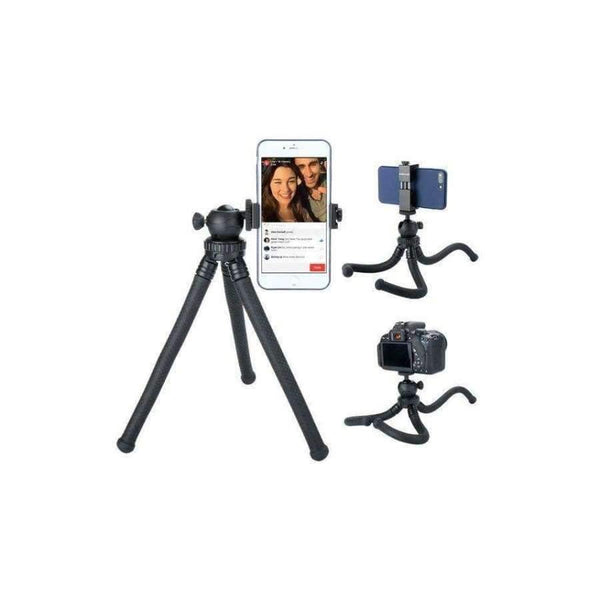 Planet Gates Tripod with Clip Flexible Desktop Tripod Octopus Style Selfie Stick Stand Holder for Gopro Camera / SLR / DV iphone Samsung phone