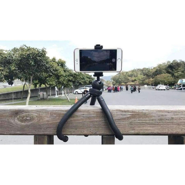 Planet Gates Tripod with Clip Flexible Desktop Tripod Octopus Style Selfie Stick Stand Holder for Gopro Camera / SLR / DV iphone Samsung phone