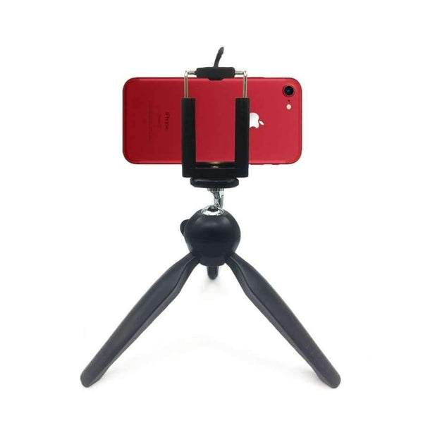 Planet Gates Tripod with holder2 Tripod with Holder Mount / Selfie Portable Camera Tabletop Travel Tripod for iPhone 7 Plus Sony Samsung Mobile Phone