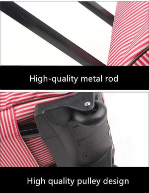 Planet Gates Trolley Travel Bags Suitcase on wheels valise bagages roulettes Hand Trolley Unisex Bag Sac Board Chassis Package