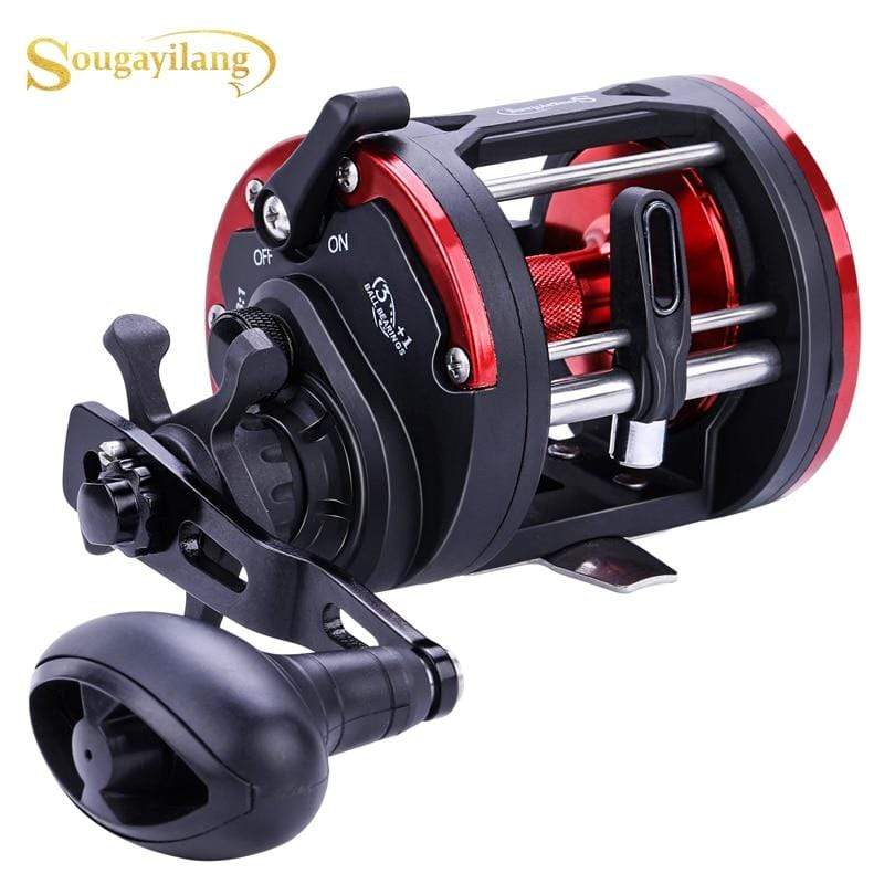 Planet Gates Trolling Drum Fishing Reels DTR-30 Left/Right Hand 3+1BB Trolling Drum Fishing Reel  Max Drag 28kg Pesca