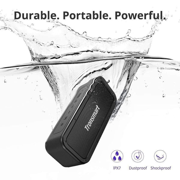 Planet Gates Tronsmart Force Bluetooth Speaker Bluetooth 5.0 Portable Speaker IPX7 Waterproof 40W Speakers 15H Playtime With Voice Assistant
