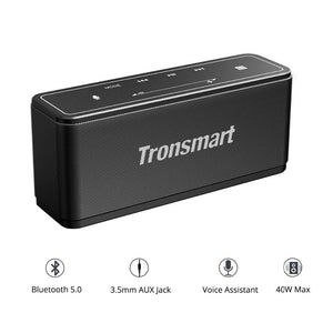 Planet Gates Tronsmart Mega Bluetooth 5.0 Speaker Portable Speaker 40W Colums Touch Control Soundbar support Voice Assistant,NFC,MicroSD