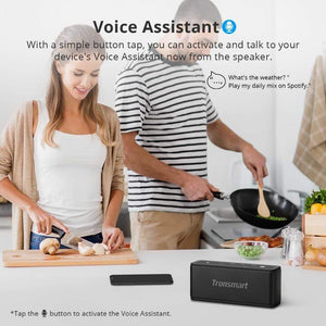 Planet Gates Tronsmart Mega Bluetooth 5.0 Speaker Portable Speaker 40W Colums Touch Control Soundbar support Voice Assistant,NFC,MicroSD