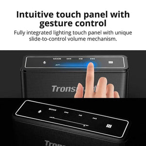 Planet Gates Tronsmart Mega Bluetooth 5.0 Speaker Portable Speaker 40W Colums Touch Control Soundbar Support Voice Assistant,NFC,TWS,MicroSD
