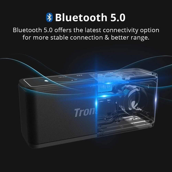 Planet Gates Tronsmart Mega Bluetooth 5.0 Speaker Portable Speaker 40W Colums Touch Control Soundbar Support Voice Assistant,NFC,TWS,MicroSD