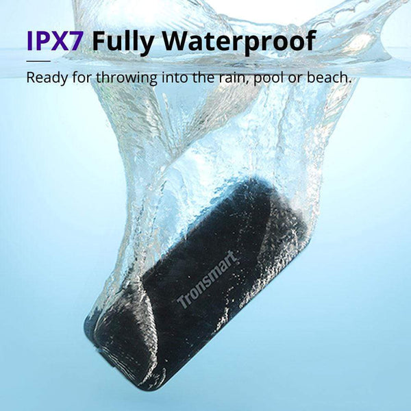 Planet Gates Tronsmart T2 Plus Bluetooth 5.0 Speaker 20W Portable Speaker 24H Column IPX7 Soundbar with NFC,Voice Assistant,Micro SD