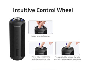 Planet Gates Tronsmart T6 Plus (Upgraded Edition) Bluetooth 5.0 Speaker 40W Portable Speaker IPX6 Column with NFC,TF Card,USB Flash Drive