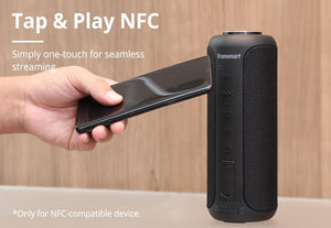 Planet Gates Tronsmart T6 Plus (Upgraded Edition) Bluetooth 5.0 Speaker 40W Portable Speaker IPX6 Column with NFC,TF Card,USB Flash Drive