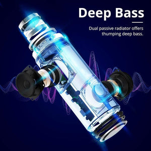 Planet Gates Tronsmart T6 Plus (Upgraded Edition) Bluetooth 5.0 Speaker 40W Portable Speaker IPX6 Column with NFC,TF Card,USB Flash Drive