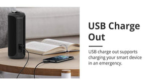 Planet Gates Tronsmart T6 Plus (Upgraded Edition) Bluetooth 5.0 Speaker 40W Portable Speaker IPX6 Column with NFC,TF Card,USB Flash Drive