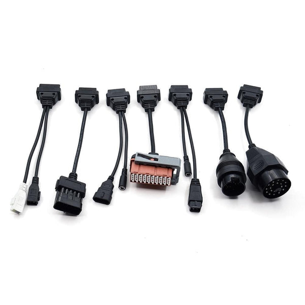 Planet Gates Truck Cables CDP Pro OBD2 OBDII car cable Trucks Diagnostic tool connect cable 8 PCS Trucks Cables For TCS CDP Plus