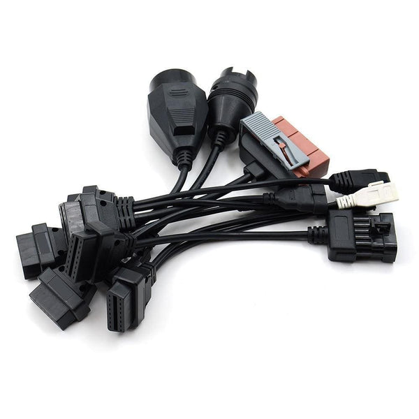 Planet Gates Truck Cables CDP Pro OBD2 OBDII car cable Trucks Diagnostic tool connect cable 8 PCS Trucks Cables For TCS CDP Plus