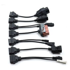 Planet Gates Truck Cables CDP Pro OBD2 OBDII car cable Trucks Diagnostic tool connect cable 8 PCS Trucks Cables For TCS CDP Plus