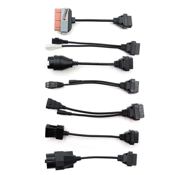 Planet Gates Truck Cables CDP Pro OBD2 OBDII car cable Trucks Diagnostic tool connect cable 8 PCS Trucks Cables For TCS CDP Plus