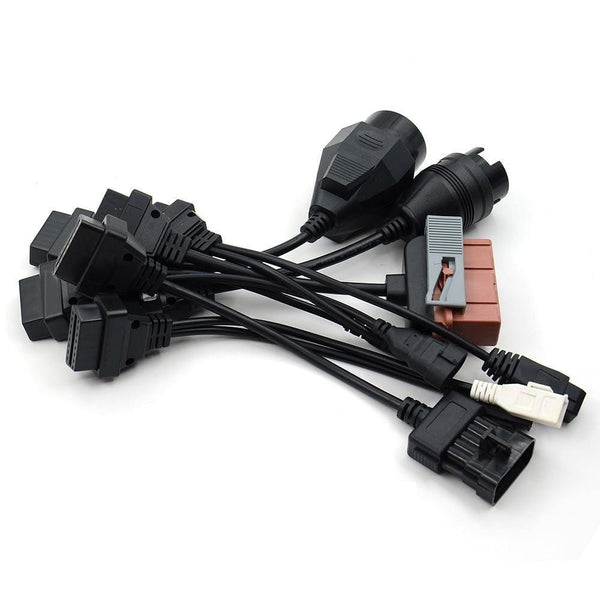 Planet Gates Truck Cables CDP Pro OBD2 OBDII car cable Trucks Diagnostic tool connect cable 8 PCS Trucks Cables For TCS CDP Plus