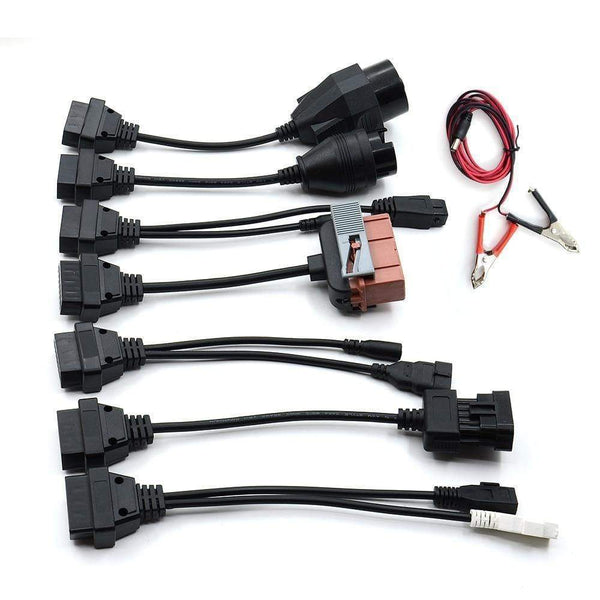 Planet Gates Truck Cables CDP Pro OBD2 OBDII car cable Trucks Diagnostic tool connect cable 8 PCS Trucks Cables For TCS CDP Plus