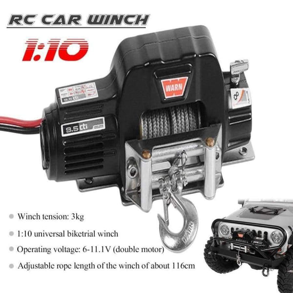 Planet Gates TRX4 KM2 Generation 1/10 Simulation RC Climbing Car Radio Control Full Metal Winch D90 SCX10 Electric Winch