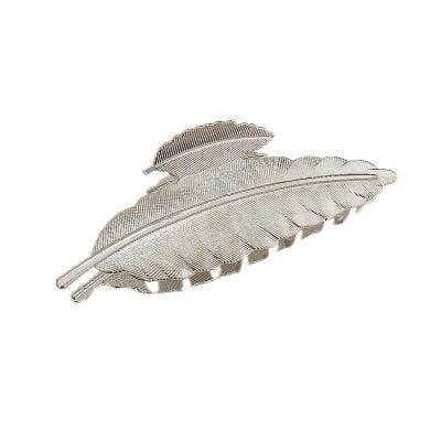 Extravagant Large Leaves Geometric Hair Claw For Women Girls Clamps Hair Crab Metal  Hair Clip Accessories Headwear