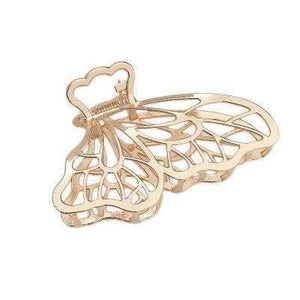 Extravagant Large Leaves Geometric Hair Claw For Women Girls Clamps Hair Crab Metal  Hair Clip Accessories Headwear