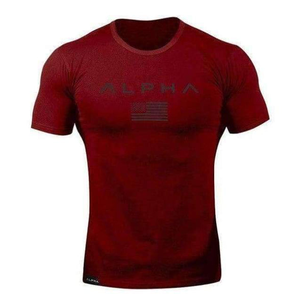 Planet Gates Tshirt Red / Asian M Gym T Shirt Men Running Shirt Summer Vest Cotton Breathable Mens Tank Top Gym Workout Fitness T-Shirt Sport Shirt MMA
