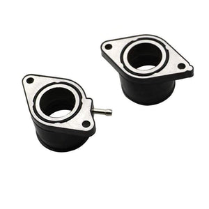 Planet Gates TT600 Carburetor Adapter Holders INSULATORS Intake Manifold Carb Joint Boots set for For Yamaha TT 600 1984 - 1989 /1993 - 1997