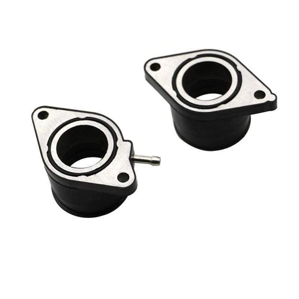 Planet Gates TT600 Carburetor Adapter Holders INSULATORS Intake Manifold Carb Joint Boots set for For Yamaha TT 600 1984 - 1989 /1993 - 1997