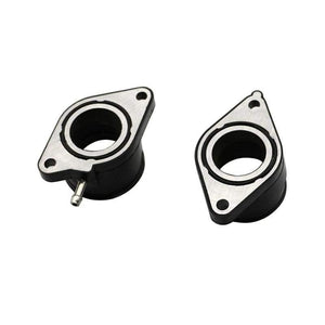 Planet Gates TT600 Carburetor Adapter Holders INSULATORS Intake Manifold Carb Joint Boots set for For Yamaha TT 600 1984 - 1989 /1993 - 1997